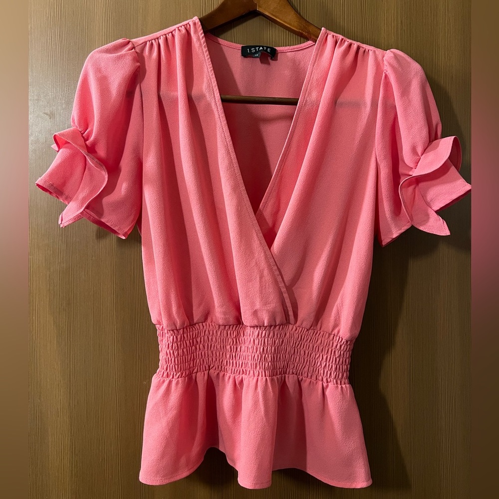 1. State Pink Blouse